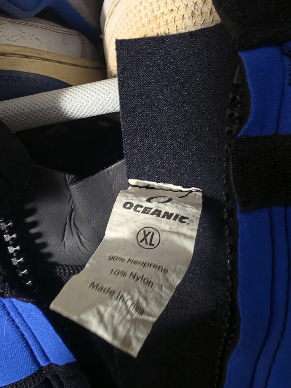 🔥 Men’s Blue & Black Oceanic XL Wetsuit Swim Dive Gear